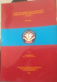 PRESENTASI PEMBERIAN PAKAN IKAN RUCAH YANG BERBEDA TERHADAP PERTUMBUHAN KEPITING BAKAU (SCYLLA SPP.)