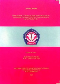 PENYUSUNAN LAPORAN KEUANGAN BERDASARKAN SAK EMKM (STUDI KASUS RESOL KUAH KA ANDI DI KUALA PEMBUANG)