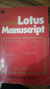 LOTUS MANUSCRIPT