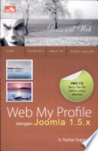 WEB MY PROFILE DENGAN JOOMLA 1 . 5 . X