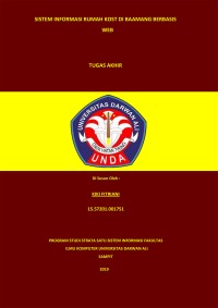 SISTEM INFORMASI RUMAH KOST DI BAAMANG BERBASIS WEB