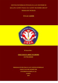 SISTEM INFORMASI PENGELOLAAN DISTRIBUSI KELAPA SAWIT PADA UD. SAWIT MANDIRI GROUP BERBASIS WEBGIS