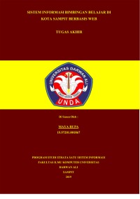 SISTEM INFORMASI BIMBINGAN BELAJAR DI KOTA SAMPIT BERBASIS WEB