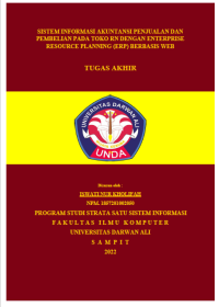 SISTEM INFORMASI AKUNTANSI PENJUALAN DAN PEMBELIAN PADA TOKO RN DENGAN ENTERPRISE RESOURCE PLANNING (ERP) BERBASIS WEB
