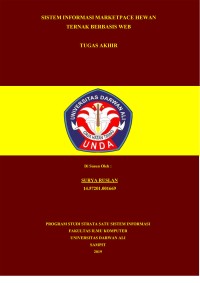 SISTEM INFORMASI MARKETPLACE HEWAN TERNAK BERBASIS WEB
