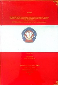 PENGARUH COVID-19 TERHADAP KEPUTUSAN MENABUNG DI BANK DENGAN KESADARAN TENTANG TINGKAT SUKU BUNGA SEBAGAI VARIABEL MODERASI (STUDI KASUS PADA BANK KASONGAN DAN KERENG PANGI)