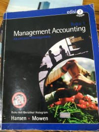 MANAGEMENT ACCOUNTING BUKU 1
