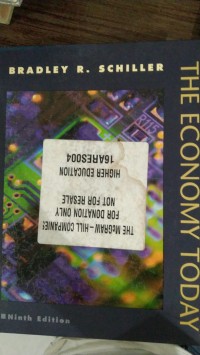 THE ECONOMY TODAY NINTH EDITION