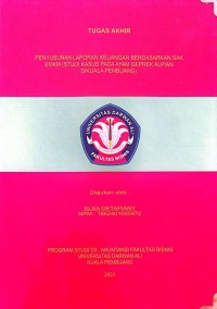PENYUSUNAN LAPORAN KEUANGAN BERDASARKAN SAK EMKM (STUDI KASUS PADA AYAM GEPREK ALPIAN DIKUALA PEMBUANG)