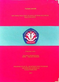 SAK EMKM PADA PENYUSUNAN LAPORAN KEUANGAN BAGI KIOS DEWI