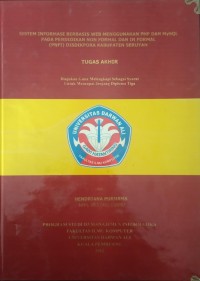 SISTEM INFORMASI BERBASIS WEB MENGGUNAKAN PHP DAN MYSQL PADA PENDIDIKAN NON FORMAL DAN IN FORMAL (PNFI) DISDIKPORA KABUPATEN SERUYAN
