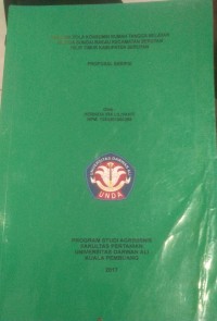ANALISIS POLA KONSUMSI RUMAH TANGGA NELAYAN DI DESA SUNGAI BAKAU KECAMATAN SERUYAN HILIR TIMUR KABUPATEN SERUYAN