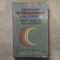 EKONOMI INTERNASIONAL TEORI & KEBIJAKAN