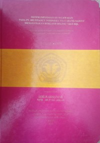SISTEM INFORMASI KEPEGAWAIAN PADA PT BFI FINANCE INDONESIA TBK CABANG SAMPIT MENGGUNAKAN BORLAND DELPHI 7 DAN SQL