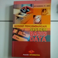 Image of Konsep pengembangan sistem basis data