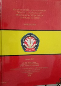 SISTEM INFORMASI PENJUALAN HELM PADA TOKO 