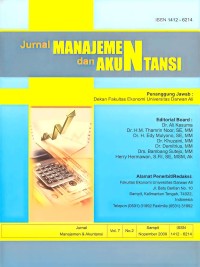 Image of JURNAL MANAJEMEN dan AKUNTANSI
