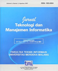 Image of Jurnal Teknologi dan Manajemen Informatika