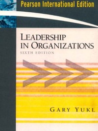 LEADERSHIP IN ORGANIZATIONS