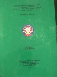 STRATEGI PEMBANGUNAN USAHA KECIL PRNGOLAHAN TEMPE
