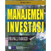MANAJEMEN INVESTASI (BUKU 2)