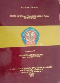 SISTEM INFORMASI PENJUALAN MEUBEL RULLY BERBASIS WEB