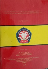 SISTEM INFORMASI PENJUALAN DAN INVENTORY PADA PT. AL IJARAH INDONESIA FINANCE CABANG SAMPIT BERBASIS WEB