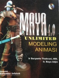 MAYA 4.0 UNLIMITED MODELING ANIMASI