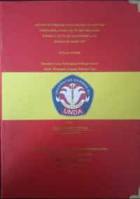 SISTEM INFORMASI MANAJEMEN GAS ELPIJI PERTAMINA PADA UD PUTRI NELAYAN KEMBAR KOTA KUALA PEMBUANG BERBASIS DESKTOP