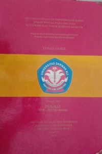 SISTEM INFORMASI PENDISTRIBUSIAN BAHAN BAKAR MINYAK PADA ORGANDA KOTAWARINGIN TIMUR BERBASIS DESKTOP