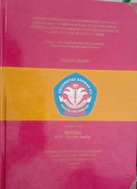 SISTEM INFORMASI EVALUASI PRODUKSI TANAMAN PANGAN DAN PETERNAKAN PADA DINAS PERTANIAN PETERNAKAN PENYULUHAN DAN KETAHANAN PANGAN KABUPATEN KOTAWARINGIN TIMUR