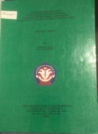 ANALISIS WILLINGNESS TO PAY GANTUNGAN KUNCI DARI TEMPURUNG KELAPA BUATAN KELOMPOK CAMP AND JOY DI KAWASAN WISATA TAMAN NASIONAL TANJUNG PUTING