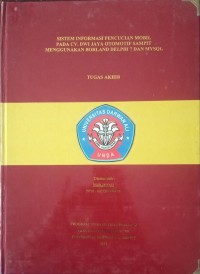 SISTEM INFORMASI PENCUCIAN MOBIL PADA CV DWI JAYA OTOMOTIF SAMPIT MENGGUNAKAN BORLAND DELPHI 7 DAN MYSQL