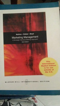 MARKETING MANAGEMENT A STRATEGIC-DECISION-MAKING APPROACH