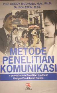 METODE PENELITIAN KOMUNIKASI