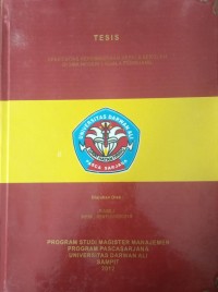 EFEKTIVITAS KEPEMIMPINAN KEPALA SEOLAH DI SMA NEGERI 1 KUALA PEMBUANG