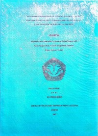 ANALISIS PENGARUH FINANCIAL LEVERAGE DAN MODAL KERJA TERHADAP RETURN ON EQUITY PADA PERUSAHAAN MANUFAKTUR YANG GO PUBLIC DI BURSA EFEK JAKARTA