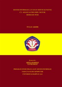 SISTEM INFORMASI LAYANAN SERVIS KUNJUNG CV. AHASS SATRIO BIRU MOTOR HONDA BERBASIS WEB