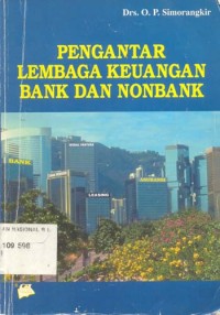 PENGANTAR LEMBAGA KEUANGAN BANK DAN NONBANK