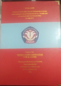 EVALUASI KEWAJIBAN PAJAK PENGHASILAN PADA PERUSAHAAN JASA KONSTRUKSI KUALA PEMBUANG CV. HIJRAH SERUYAN SEJAHTERA (PERIODE 2017)