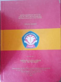 SISTEM INFORMASI AKUNTANSI PADA PT CIPTA BUANA SAMUDRA MENGGUNAKAN JAVA DAN MY SQL