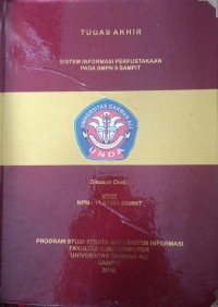 SISTEM INFORMASI PERPUSTAKAAN PADA SMPN 9 SAMPIT