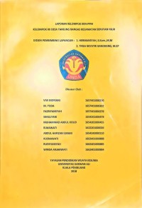 Image of LAPORAN KELOMPOK KKN-PPM KELOMPOK XII DESA TANJUNG RANGAS KECAMATAN SERUYAN HILIR