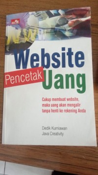 WEBSITE PENCETAK UANG
