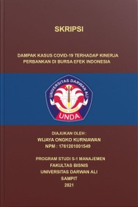 DAMPAK KASUS COVID-19 TERHADAP KINERJA SAHAM PERBANKAN DI BURSA EFEK INDONESIA