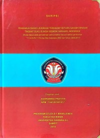 PENGARUH RASIO LEVERAGE TERHADAP RETURN SAHAM DENGAN TINGKAT SUKU BUNGA SEBAGAI VARIABEL MODERASI (Study kasus pada perusahaan semua sektor kecuali sektor perbankan yang terdaftar di Bursa Efek Indonesia (BEI) dari tahun 2009-2017)